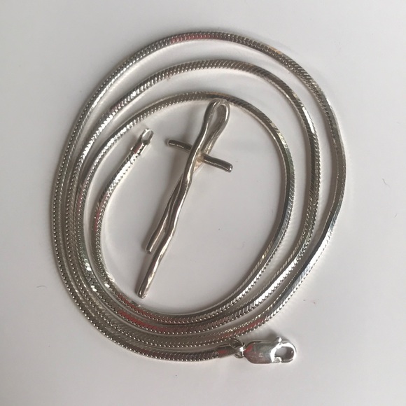 Silpada Cross on 24” Chain